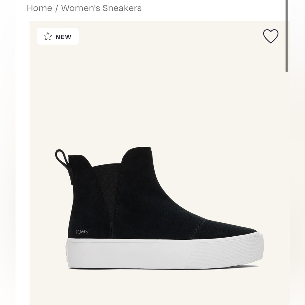 High top sneaker boot